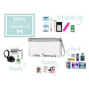 Personalized Bridal Emergency Kit, Wedding Day Emergency Kit,Bridesmaid Emergenc
